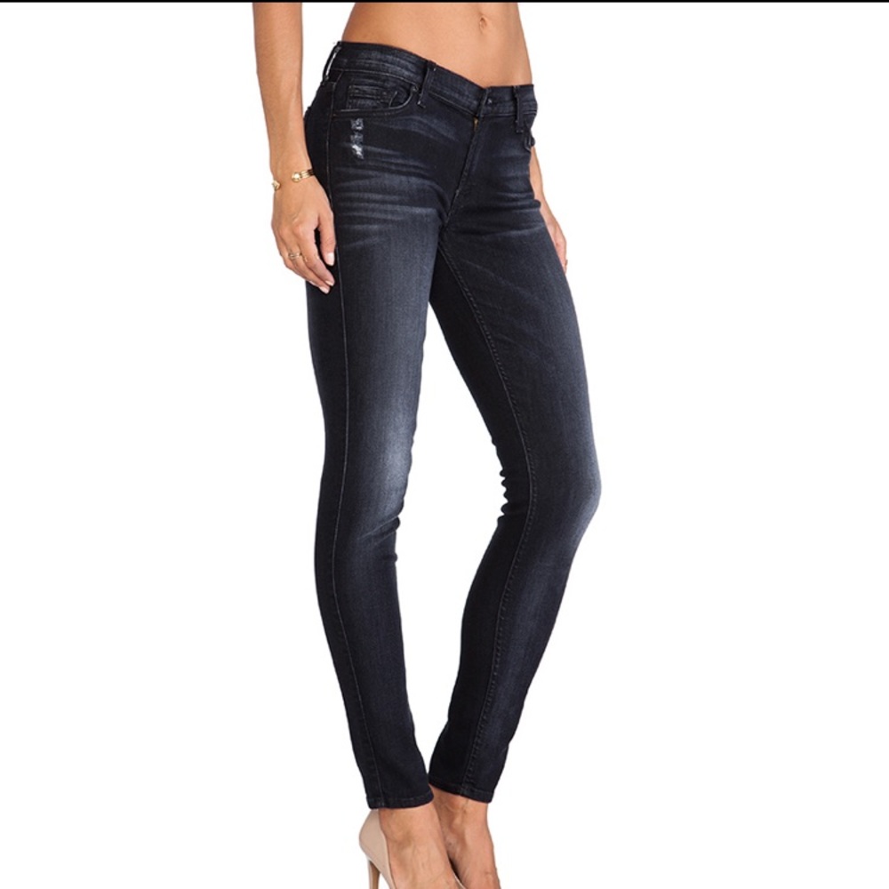 7 FAM Skinny Squiggle in Slim Illusion Storm Black
